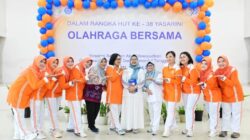 Merangkai Bahagia Dengan Anak-Anak TK Angkasa, Olahraga Bersama HUT Ke-38 Yasarini Penuh Keceriaan di Lanud Sjamsudin Noor
