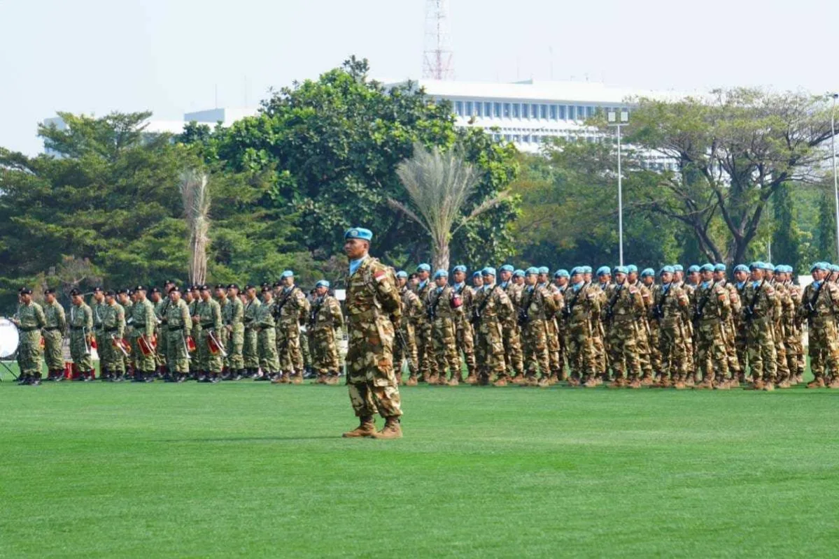 Satgas Kizi TNI Konga XX-W MONUSCO Siap Laksanakan Misi Perdamaian PBB di Republik Demokratik Kongo