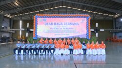 Olahraga Bersama Warnai Peringatan HUT Ke-38 Yasarini di Lanud Sultan Hasanuddin