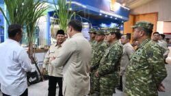 Panglima TNI Dampingi Presiden RI Panen Raya Terpadu TNI, Perkuat Ketahanan Pangan Nasional