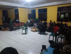 Semarakkan Kebersamaan, Satgas TMMD Ke-129 Kodim 1807/Sorong Selatan Gelar Nobar Final Piala Dunia 2026 Bersama Masyarakat