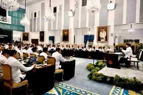Panglima TNI Hadiri Sidang Kabinet Paripurna Dipimpin Presiden RI