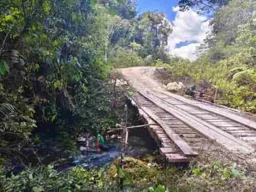 Satgas TMMD Ke-129 Kodim 1807/Sorong Selatan Kebut Pembangunan Jembatan Beton, Wujudkan Akses yang Lebih Baik untuk Warga Kampung Sesor
