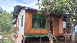 TMMD Ke-129 Kodim 1807/Sorong Selatan Mulai Wujudkan Rumah Layak Huni, Rehab RTLH Milik Ibu Diana Capai 25 Persen
