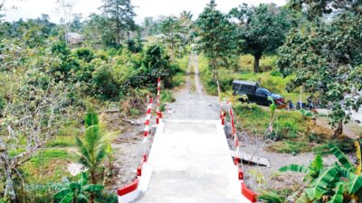 Jembatan Beton Kampung Kaugapu Rampung, Dandim 1710/Mimika: Jadi Penghubung Mobilitas dan Pendorong Perekonomian Warga
