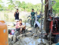 TMMD Ke-129 Bawa Harapan Baru, Sumur Bor Dibangun untuk Warga Bokimaake