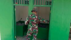 TMMD Ke-129 Kodim 1807/Sorong Selatan Rampungkan Rehab 5 Unit MCK, Tingkatkan Kualitas Sanitasi Warga Kampung Sesor