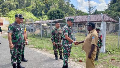 Tim Wasev TMMD Ke-129 Tinjau Langsung Kampung Sesor, Pastikan Program TMMD Kodim 1807/Sorong Selatan Berjalan Optimal