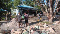 Pengecoran Jalan TMMD Ke-129 Kodim 1807/Sorong Selatan Rampung 100 Persen, Wujud Nyata Pengabdian TNI untuk Kesejahteraan Masyarakat