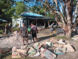 Pengecoran Jalan TMMD Ke-129 Kodim 1807/Sorong Selatan Rampung 100 Persen, Wujud Nyata Pengabdian TNI untuk Kesejahteraan Masyarakat