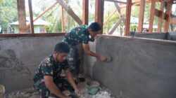 Satgas TMMD Ke-129 Kodim 1807/Sorong Selatan Percepat Pembangunan Rumah Kedua Type 36, Wujud Nyata Pengabdian TNI untuk Rakyat