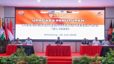 Wakil Panglima TNI Tutup Dikreg LV Sesko TNI TA 2026