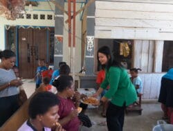 Dansatgas TMMD Ke-129 Kodim 1807/Sorong Selatan Bersama Persit Dorong Kemandirian Ekonomi Warga Melalui Penyuluhan dan Pelatihan UMKM