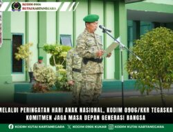 Melalui Peringatan Hari Anak Nasional, Kodim 0906/Kkr Tegaskan Komitmen Jaga Masa Depan Generasi Bangsa