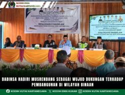 Babinsa Hadiri Musrenbang sebagai Wujud Dukungan terhadap Pembangunan di Wilayah Binaan
