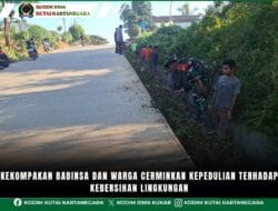 Kekompakan Babinsa dan Warga Cerminkan Kepedulian terhadap Kebersihan Lingkungan
