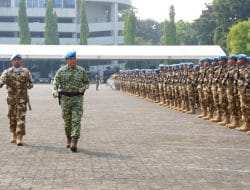 Panglima TNI Sambut Kepulangan Satgas Kizi TNI Kontingen Garuda XX-V MONUSCO