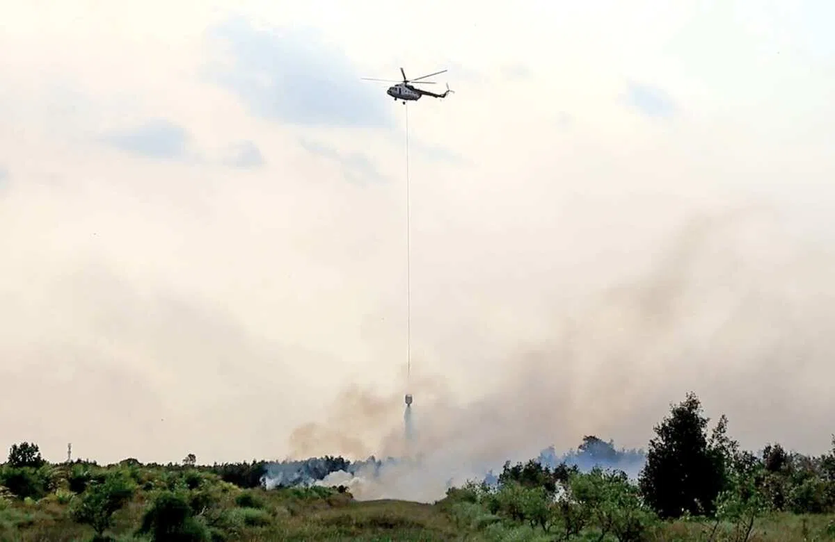 Menembus Asap Karhutla Kalsel, Personel Lanud Sjamsudin Noor dan Kekuatan Udara Bergerak, Heli TNI AU dan Gabungan Dikerahkan, Wujud Negara Hadir