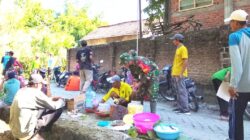 Sajian Hangat Warga Kesongo Mengikat Hati Satgas TMMD 129 Bojonegoro