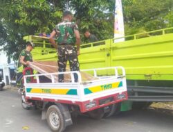 Menembus Gang Sempit: Ketika ‘Motor Roda Tiga’ Satgas TMMD 129 Bojonegoro Bawa Harapan Rumah Layak Huni Warga Kesongo