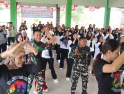 TMMD 129 Bojonegoro: TNI dan Warga Kesongo Menyatu dalam Irama Line Dance