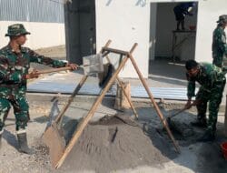 Sinergi Tanpa Batas: Satgas TMMD 129 Bojonegoro dan Warga Kesongo Kebut Pembangunan MCK Rest Area Terpadu
