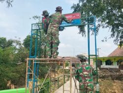 Menyambung Asa di Brang Etan: Senyum Warga Kesongo Saat TMMD 129 Bojonegoro Bangun Jembatan Impian