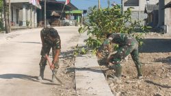 Merajut Asa di Dusun Krebet: Satgas TMMD 129 Bojonegoro dan Warga Kompak Perkuat Drainase