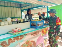 Bikin Rest Area Kesongo Makin ‘Aesthetic’ : TMMD 129 Bojonegoro Sulap Lapak UMKM Pakai Booth Container Modern!