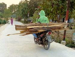 TMMD 129 Bojonegoro Tuntaskan Jalan Cor 1,04 KM di Kesongo, Urat Nadi Ekonomi Desa Kini Melesat