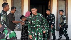 Jalinan Kekeluargaan Takkan Putus, Satgas TMMD 129 Bojonegoro Pamitan dengan Warga Kesongo