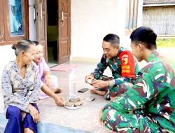 Saat Satgas TMMD 129 Bojonegoro dan Warga Kesongo Berat Melepas Rindu