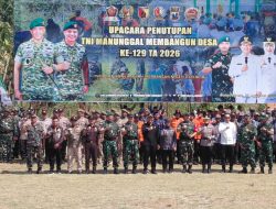 TMMD 129 Bojonegoro Resmi Ditutup: Tinggalkan Warisan Fasilitas Air Bersih, Jalan Beton hingga Rutilahu