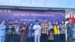 Dandim Bojonegoro Dampingi Menko PMK Hadiri Harlah dan Peresmian Gedung Baru SMPN 1 Padangan