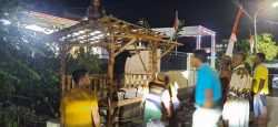 Semangat Gotong Royong, Warga RT 05 Sumberoto Bangun Pos Kamling untuk Cegah Kejahatan