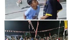 Hari kedua Perlombaan Estafet Balon dan Karet Semarakkan HUT ke-81 RI di RW 01 Desa Sumberoto berlangsung meriah