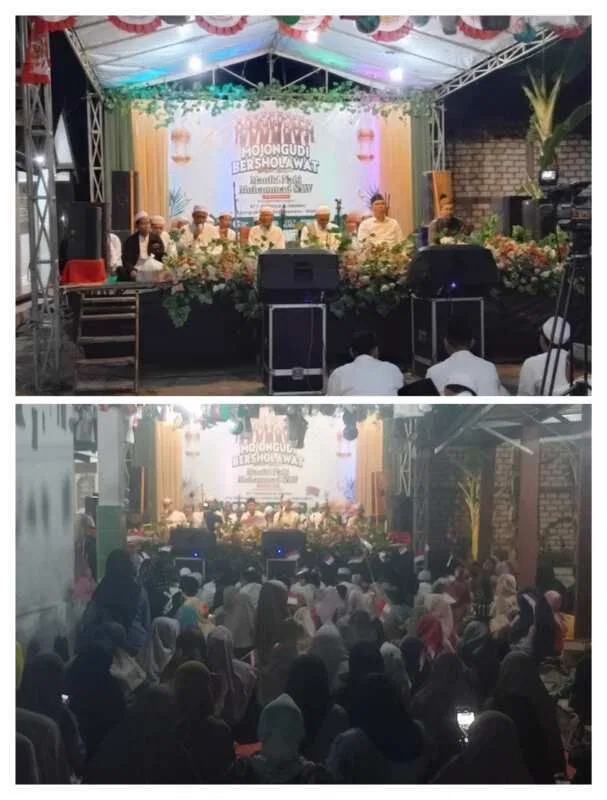 Warga RT 07 Mojongudi Peringati Maulid Nabi Muhammad SAW dengan Tahlil dan Sholawat Bersama.