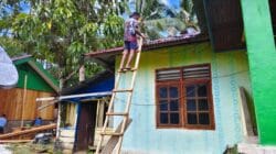 Wujud Nyata Kepedulian TNI AD, Satgas TMMD Ke-129 Kodim 1807/Sorong Selatan Percepat Rehab RTLH Milik Ibu Diana