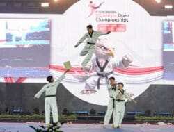 8th Asian Taekwondo Indonesia Open Championships Resmi Dibuka