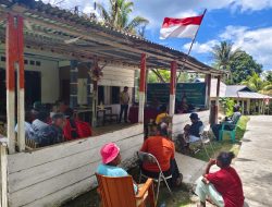 TMMD Ke-129 Gelar Penyuluhan Wasbang dan Hukum, Tanamkan Kesadaran Berbangsa serta Taat Aturan di Kampung Sesor
