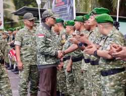 Wapang TNI Tinjau Kesiapan Yonif TP di Sumatera Utara