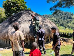 Karya Bakti Skala Besar Korem 172/PWY, Wujud Nyata Kehadiran TNI AD untuk Masyarakat Papua