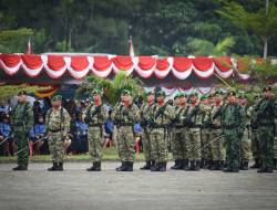 Semangat Kemerdekaan, Dandim 1710/Mimika Hadiri Upacara HUT ke-81 RI di Timika