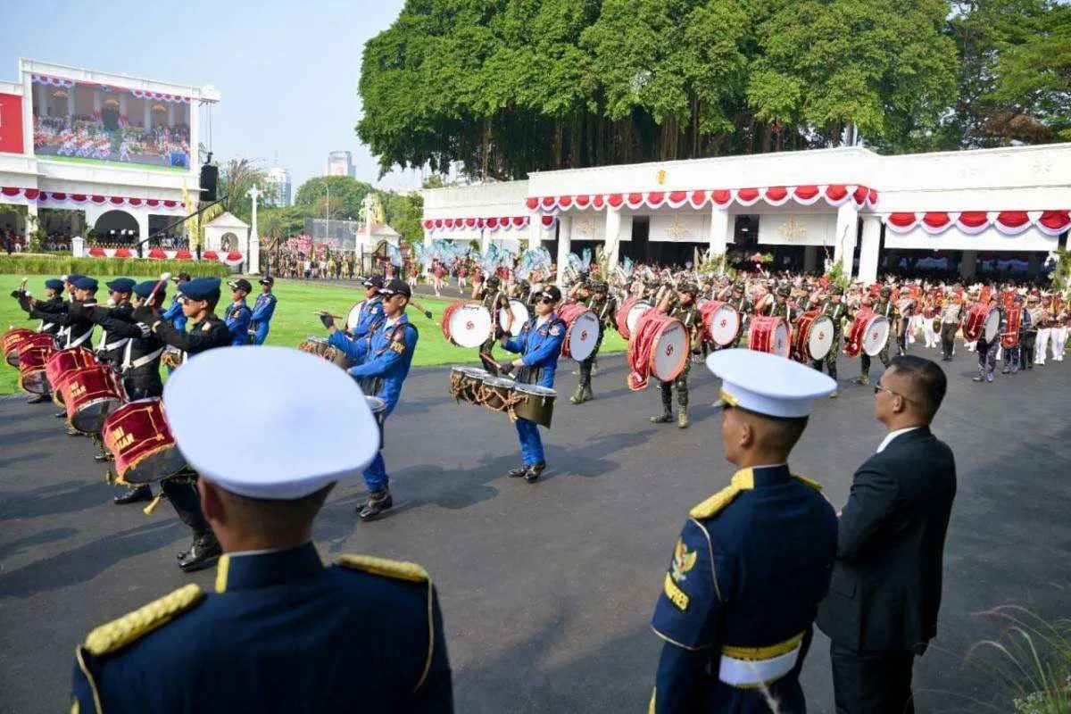 Panglima TNI Hadiri Upacara Peringatan Detik-Detik Proklamasi di Istana Merdeka