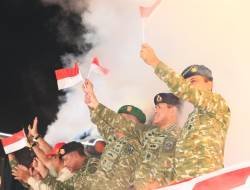 Panglima TNI Hadiri Karnaval Bersatu, Meriahkan Perayaan HUT ke-81 Kemerdekaan RI