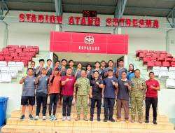 Letjen TNI Richard Tampubolon Tinjau Atlet Pelatnas Taekwondo Indonesia di Markas Kopassus