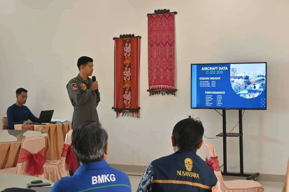 TNI Kerahkan 3 Pesawat Bantu Modifikasi Cuaca untuk Penanganan Karhutla di Kalimantan