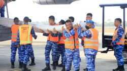 Mendukung Penuh Penanganan Karhutla, TNI AU Terbangkan A-400M Bawa Bantuan Presiden RI Yang Dikirim oleh Kemhan-Kementan