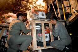 Menembus Langit Banua, Hercules TNI AU Bawa Bantuan Presiden RI untuk Penanganan Karhutla di Kalimantan Selatan
