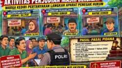 Perjudian Masih Berjalan di Kediri, Warga Pertanyakan Ketegasan Aparat